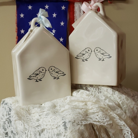 Rae Dunn Birdhouses (set)